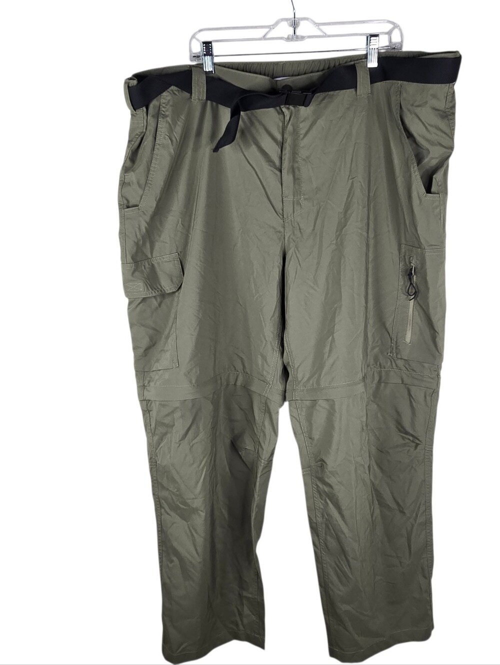 Columbia Mens 48 Waist 48x31 Plive Green Convertible Hiking Shorts Pants